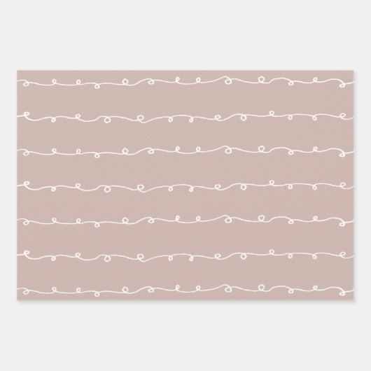 Eenvoudige beige-omlooppapierkleur #CDB3AC Inpakpapier Vel (Voorkant 2)