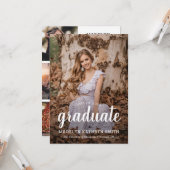 Eenvoudige bekendmaking en uitnodiging van het Afs (Voorkant / Achterkant in situ)