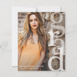 Eenvoudige bekendmaking van het AFSTUDEERDER Overl