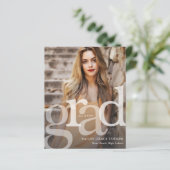 Eenvoudige bekendmaking van het AFSTUDEERDER Overl (Staand voorkant)