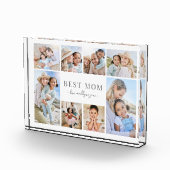 Eenvoudige Beste Mama Collage Fotoblokken (Rechts)