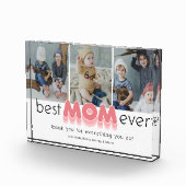 Eenvoudige beste mama ooit fotoblokken (Rechts)