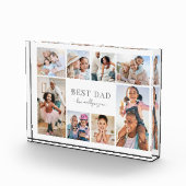 Eenvoudige beste papa collage fotoblokken (Rechts)