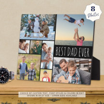 Eenvoudige BESTE PAPA Ooit 8 Fotosamenstelling