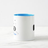 Eenvoudige beste vader ooit Koffie Mok (Midden)