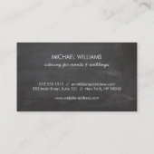 Eenvoudige Bestek Logo voor Catering Business, Che Visitekaartje (Achterkant)