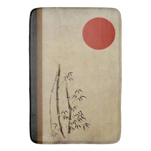 Eenvoudige bestemming badmat (Voorkant Verticaal)