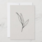 eenvoudige betaalbare bruiloft uitnodigingen (Achterkant)