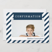 Eenvoudige bevestiging | Jongen Kaart (Voorkant)