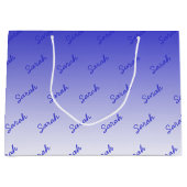 Eenvoudige bewerkbare naam | Bewerkbaar Elke kleur Groot Cadeauzakje (Voorkant)