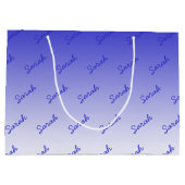 Eenvoudige bewerkbare naam | Bewerkbaar Elke kleur Groot Cadeauzakje (Achterkant)