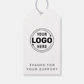 Eenvoudige bewerkbare zakelijke prijs hangtag cadeaulabel (Voorkant)