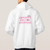 Eenvoudige Bibliotheektrui Hoodie (Achterkant)