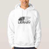Eenvoudige Bibliotheektrui Hoodie (Voorkant)