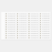 Eenvoudige Bijenboerderij Labels (Vel)