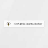 Eenvoudige Bijenboerderij Labels (Design 2)