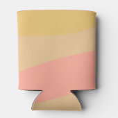 Eenvoudige biologische sherbet pastel aangepaste b blikjeskoeler (Achterkant)