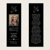 Eenvoudige Bladwijzer voor aangepaste foto's Mini Visitekaartjes (Voorkant /achterkant)