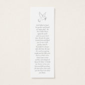 Eenvoudige Bladwijzer voor aangepaste foto's Mini Visitekaartjes (Achterkant)