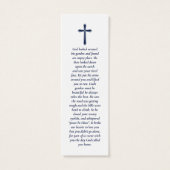 Eenvoudige Bladwijzer voor aangepaste foto's Mini Visitekaartjes (Achterkant)