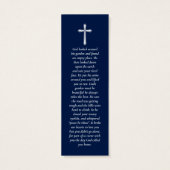 Eenvoudige Bladwijzer voor aangepaste foto's Mini Visitekaartjes (Achterkant)