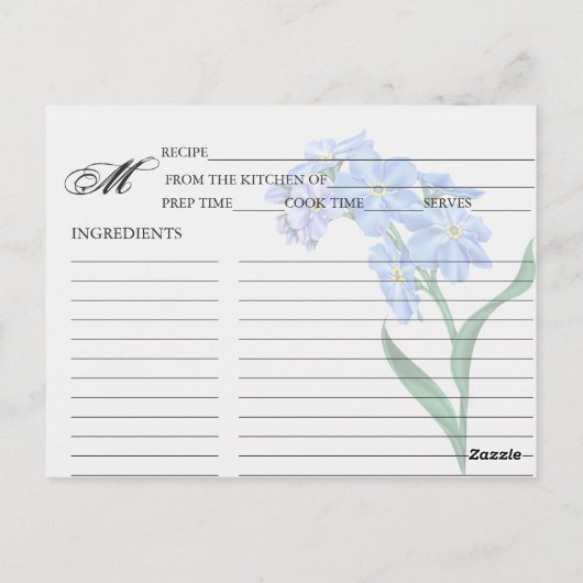 Eenvoudige blauwe kaart die je niet hoeft te gebru (Achterkant)