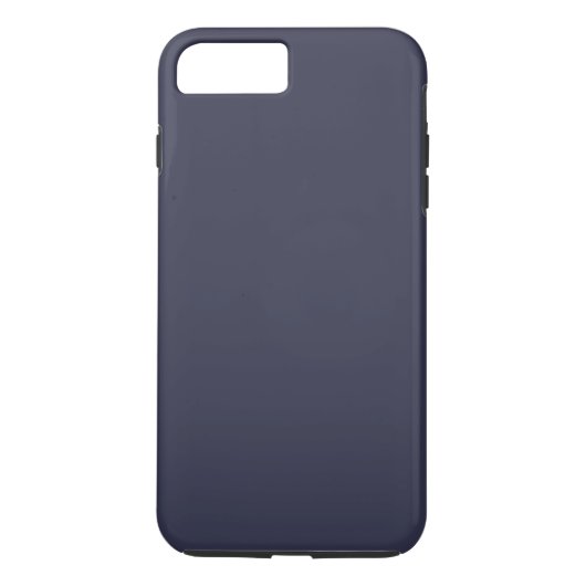 Eenvoudige blauwe kaart, speciaal aangepast Case-Mate iPhone case (Achterkant)