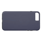 Eenvoudige blauwe kaart, speciaal aangepast Case-Mate iPhone case (Achterkant (Horizontaal))