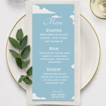 Eenvoudige blauwe minimalistische elementaire wolk