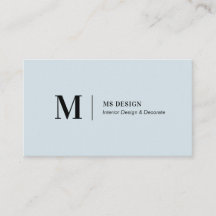 Eenvoudige Blauwe Moderne Minimalistische Zakelijk