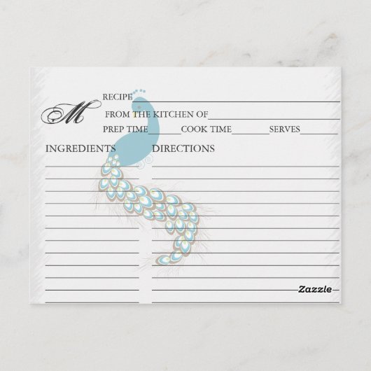 Eenvoudige Blauwgroen blauwe kaart voor het verkri (Achterkant)