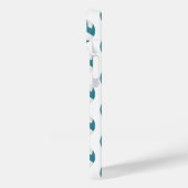 Eenvoudige blauwgroen witte volleyballen meisjes m Case-Mate iPhone case (Achterkant / Links)