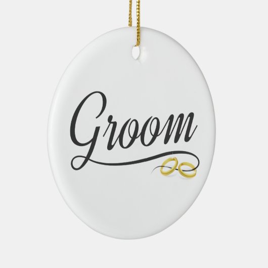 Eenvoudige Bloem Bruiloft Calligrafie | Ornament (Rechts)