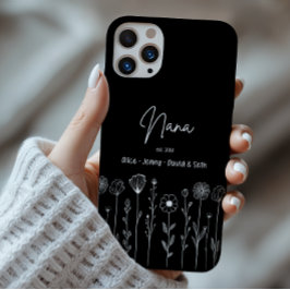 Eenvoudige Bloem Nana Aangepaste Titel Case-Mate iPhone 14 Pro Max Hoesje