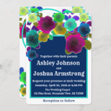 eenvoudige bloemcascade - hedendaagse bruiloft