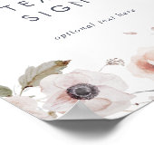 Eenvoudige Bloemen Kaarten & Cadeaus Aangepaste Te Poster (Hoek)