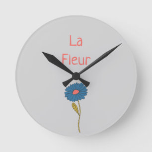 Eenvoudige Bloemen La Fleur Bloem Ronde Klok