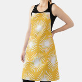 Eenvoudige bloemen: Scandinavisch naadloos ontwerp Schort (Insitu)