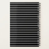 Eenvoudige Bloemen Tekening Naam Planner (Achterkant)