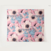 Eenvoudige bloemen wandkleed (Voorkant (horizontaal))