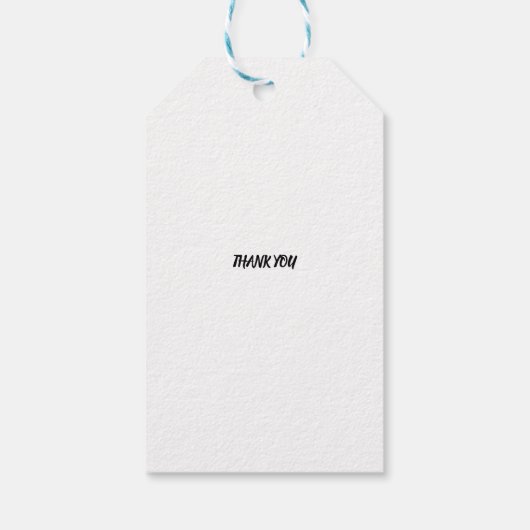 EENVOUDIGE BLOEMENKUNST CADEAULABEL (Achterkant)