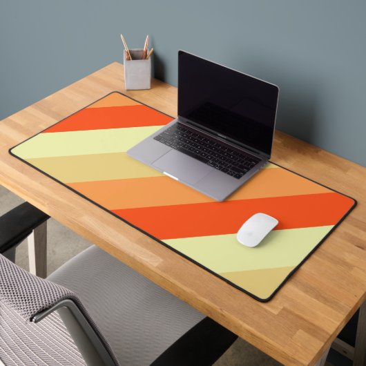 Eenvoudige Blue Lines Desk Pad voor Werkruimte (Kantoor 2)