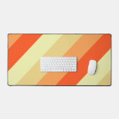 Eenvoudige Blue Lines Desk Pad voor Werkruimte (Keyboard & Muis)