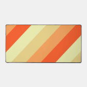 Eenvoudige Blue Lines Desk Pad voor Werkruimte (Voorkant)