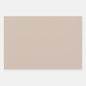 Eenvoudige Blush Bleekroze Marineblauwe Effen Kleu Inpakpapier Vel (Voorkant 2)