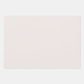 Eenvoudige Blush Bleekroze Marineblauwe Effen Kleu Inpakpapier Vel (Voorkant)