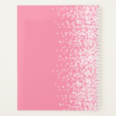 Eenvoudige Blush Pink Specified Name Planner (Achterkant)