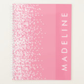 Eenvoudige Blush Pink Specified Name Planner (Voorkant)