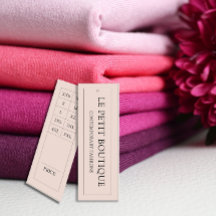 Eenvoudige Blush US Maattabel Prijskaartje