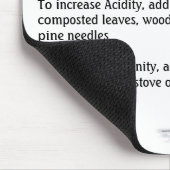 Eenvoudige bodemtest voor tuinbouw muismat (Hoek)